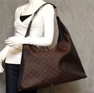 Gucci GG Nylon Extra-large Travel Hobo Bag